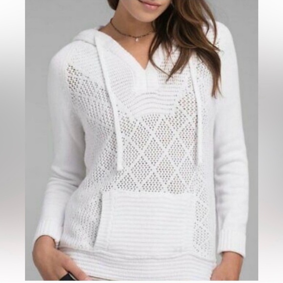 Prana Sweaters - prAna Sugar Beach Hooded Sweater – Women’s Size Large – EUC